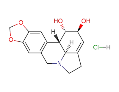 (1S,2S,12bS,12cS)-1,2-diol-2,4,5,7,12b,12c-hexahydro-1H-[1,3]dioxolo[4,5-j]pyrrolo[3,2,1-de]phenanthridine hydrochloride