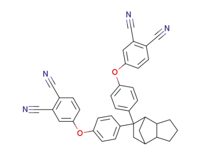 4,4'-(octahydro-4,7-methano-5H-inden-5-ylidene)bis(phenoxyphthalonitrile)