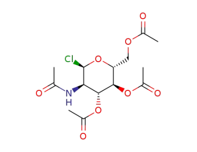 Acetic acid (2R,3S,4R,5R,6R)-3-acetoxy-2-acetoxymethyl-5-acetylamino-6-chloro-tetrahydro-pyran-4-yl ester