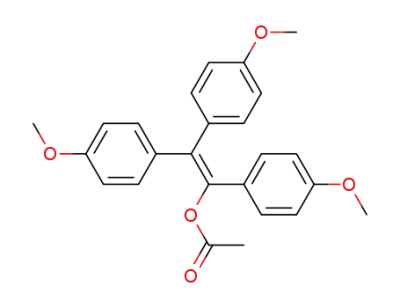 1-Acetoxy-1,2,2-tris(4-methoxyphenyl)ethene
