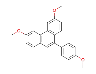 3,6-dimethoxy-9-(p-methoxyphenyl)phenanthrene