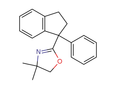 4,4-dimethyl-2-(1'-phenylindan-1'-yl)-2-oxazoline