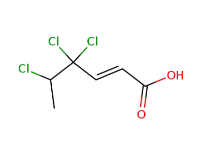 4,4,5-trichloro-hex-2-enoic acid