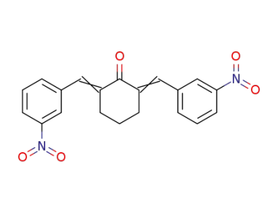 2,6-bis-(3-nitrobenzylidene)cyclohexanone