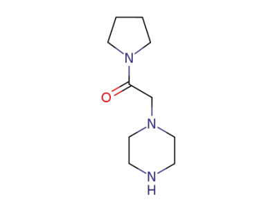 1-[(pyrrolidine-1-carbonyl)methyl]piperazine
