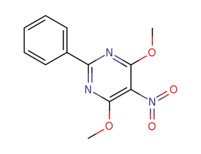 4,6-dimethoxy-5-nitro-2-phenyl-pyrimidine